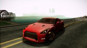 Nissan GT-R Egoist v2 для GTA San Andreas миниатюра 1