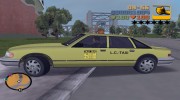 Такси HQ для GTA 3 миниатюра 2