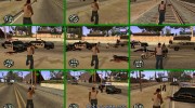 Больше анимаций смертей v4.0 для GTA San Andreas миниатюра 1