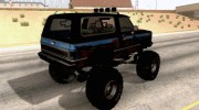 Chevrolet Blazer K5 86 Monster Edition для GTA San Andreas миниатюра 4