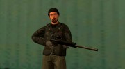 Sniper Rifle Grand Theft Auto 4 для GTA San Andreas миниатюра 4
