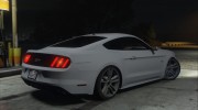 Ford Mustang GT 2015 v1.1 для GTA 5 миниатюра 3
