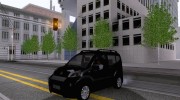 2009 Fiat Fiorino Combi для GTA San Andreas миниатюра 1
