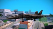 F/A-18 Hornet from Battlefield 2 для GTA San Andreas миниатюра 1