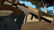 MP5 Grey Chrome для GTA San Andreas миниатюра 1