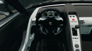 Porsche Carrera GT для GTA 4 миниатюра 6