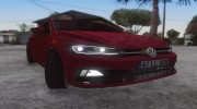 2018 Volkswagen Polo R-Line для GTA San Andreas миниатюра 5
