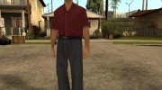LVPD Officer without uniform для GTA San Andreas миниатюра 4