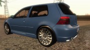 VW GOLF R32 - Stock para GTA San Andreas miniatura 3