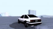 lnitial D AE86 для GTA San Andreas миниатюра 2