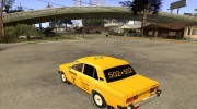 ВАЗ 2106 Такси для GTA San Andreas миниатюра 3
