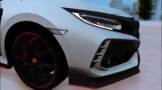 2017 Honda Civic Type R для GTA San Andreas миниатюра 6