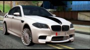 BMW M5 F10 для GTA San Andreas миниатюра 1