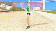 Grove Street Girl para GTA San Andreas miniatura 2