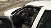 Lada Priora Hatchback для GTA 5 миниатюра 3