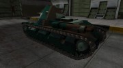 Французкий синеватый скин для AMX 38 для World Of Tanks миниатюра 3