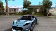 Spyker C8 Aileron для GTA San Andreas миниатюра 1