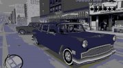 Cabbie Civil Sedan для GTA 3 миниатюра 5