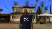 Футболка Steam para GTA San Andreas miniatura 1