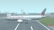 Boeing 777-200 Air Canada для GTA San Andreas миниатюра 2