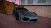 Porsche Cayman S 2014 for GTA Vice City miniature 1