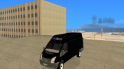 Ford Transit SWAT для GTA San Andreas миниатюра 1