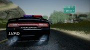 2012 Dodge Charger SRT8 Police interceptor LVPD для GTA San Andreas миниатюра 5