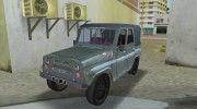 УАЗ 469 военный для GTA Vice City миниатюра 1