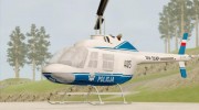 Bell 206B-3 Jet Ranger III - Polish Police для GTA San Andreas миниатюра 3