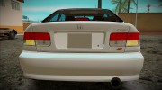 Honda Civic Si 1999 для GTA San Andreas миниатюра 5