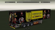 Valentino Rossi Trailer для Euro Truck Simulator 2 миниатюра 3