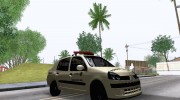Renault Clio Symbol Police для GTA San Andreas миниатюра 4