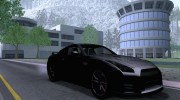 Nissan GTR Black Edition для GTA San Andreas миниатюра 1