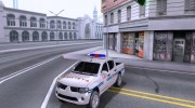 Mitsubishi Strada Philippine National Police - HPG для GTA San Andreas миниатюра 7