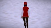 Supreme Shirt Girl для GTA San Andreas миниатюра 8