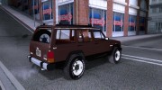 86 Jeep Cherokee для GTA San Andreas миниатюра 4