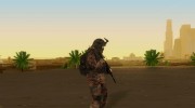 COD MW2 Russian Paratrooper v1 для GTA San Andreas миниатюра 4