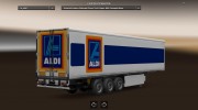 Aldi Logistics (International) Trailer для Euro Truck Simulator 2 миниатюра 3