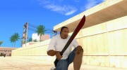 Friday the 13th Jason Machete для GTA San Andreas миниатюра 1