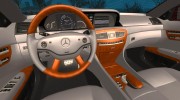 Mercedes-Benz CL65 AMG для GTA San Andreas миниатюра 6