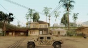 Hummer H1 Army для GTA San Andreas миниатюра 2