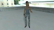 Девушка в тельняшке для GTA San Andreas миниатюра 2
