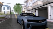 Chevrolet Camaro ZL1 2012 для GTA San Andreas миниатюра 6