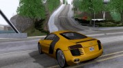 Audi R8 для GTA San Andreas миниатюра 2