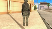 Sandman в другой одежде для GTA San Andreas миниатюра 3