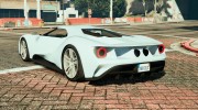 2017 Ford GT for GTA 5 miniature 3