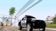 Mitsubishi L200 POLICIA - Ciudad de Zamboanga para GTA San Andreas miniatura 4