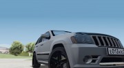 Jeep Grand Cherokee SRT8 for GTA San Andreas miniature 4