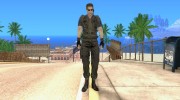 Новый скин wesker для GTA San Andreas миниатюра 5