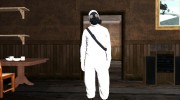GTA V Online The Heist Gasmask White для GTA San Andreas миниатюра 2